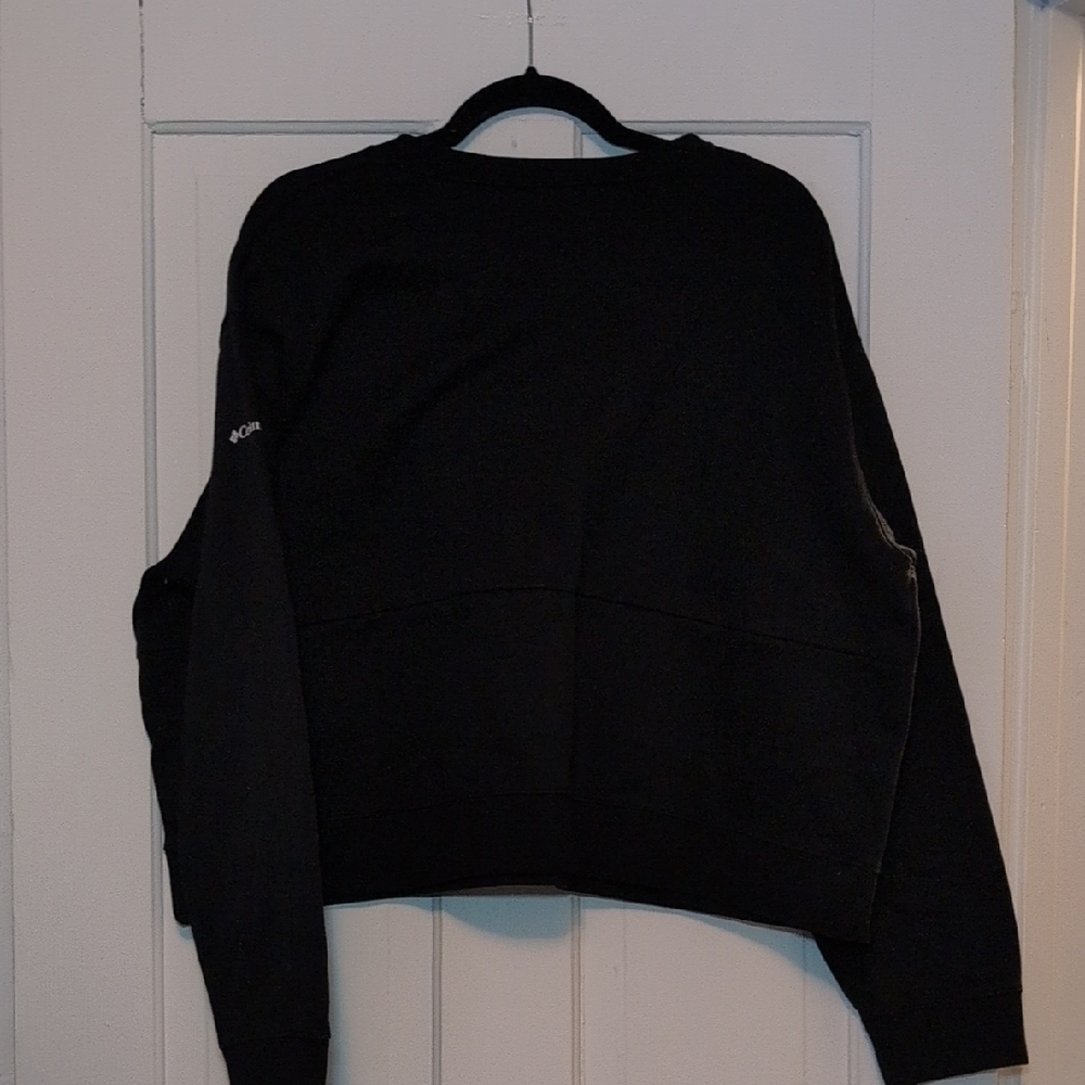 Columbia Women's Black Crewneck Sweatshirt with Logo - Picture 5 of 5